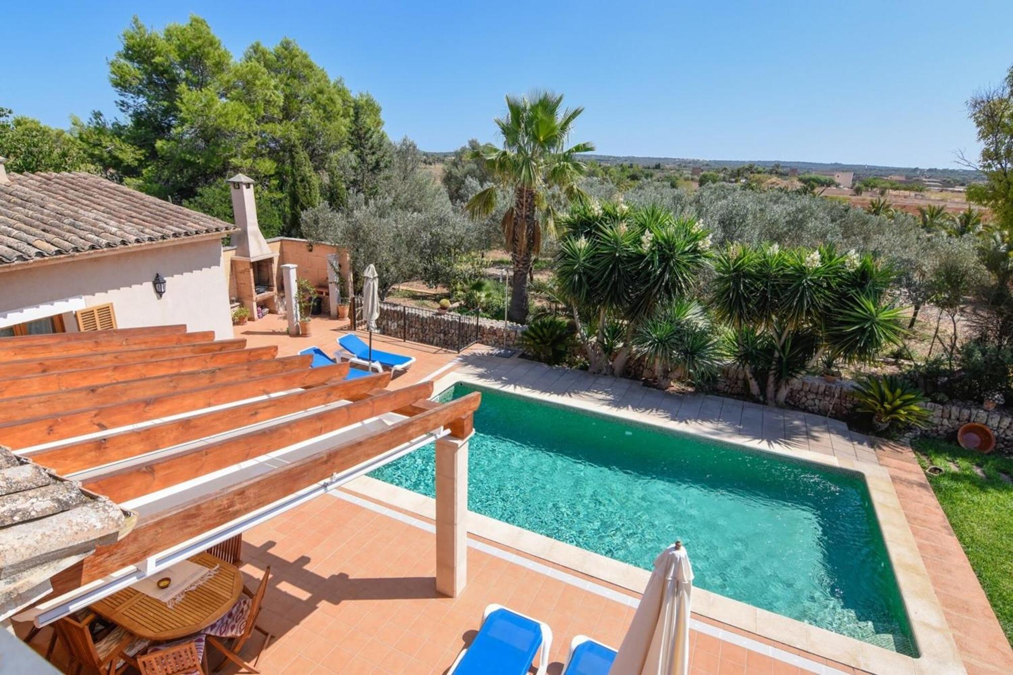Casa Rural, Finca Rustica Con Piscina Cas Padrins De Campos, Mallorca Exterior photo
