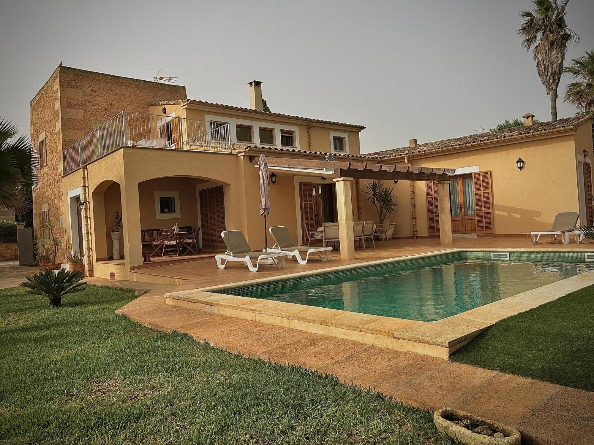 Casa Rural, Finca Rustica Con Piscina Cas Padrins De Campos, Mallorca Exterior photo