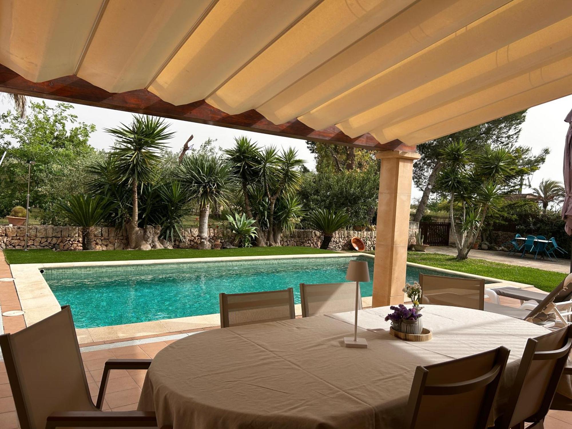 Casa Rural, Finca Rustica Con Piscina Cas Padrins De Campos, Mallorca Exterior photo