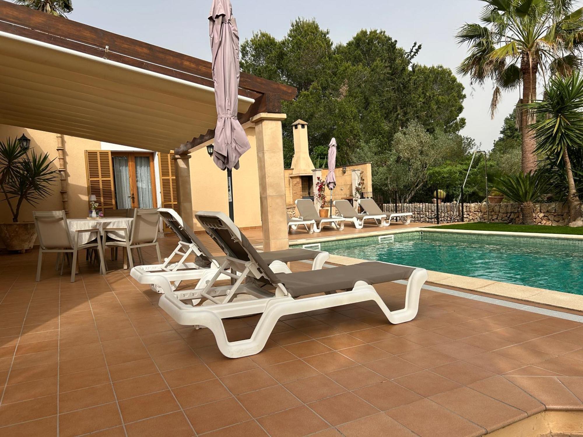 Casa Rural, Finca Rustica Con Piscina Cas Padrins De Campos, Mallorca Exterior photo